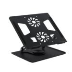 YL-906 Adjustable Metal Laptop Stand – Rotating Aluminum Laptop Riser for 11 to 17 Inch Devices | PCMac Lebanon