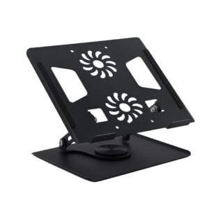 YL-906 Adjustable Metal Laptop Stand – Rotating Aluminum Laptop Riser for 11 to 17 Inch Devices | PCMac Lebanon