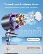 Handheld Portable Fan with Ice Cooler – 199-Speed Rechargeable Mini Fan with 20000 RPM and 5500mAh Battery | PCMac Lebanon