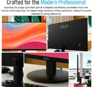 MSI PRO MP272L Monitor – 27-Inch Full HD IPS Business Display with 100Hz Refresh Rate, Eye Care Technology, HDR, and Frameless Design