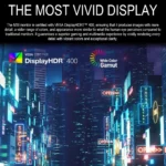 MSI MAG 275QF X32 Monitor – 27-Inch WQHD Rapid IPS Gaming Display with 320Hz Refresh Rate, 0.5ms Response, HDR400, Adaptive Sync, and HDMI 2.1