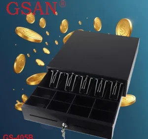GS-405B POS Cash Drawer with 5 bill slots, 8 coin slots, 2 check slots, 3-position lock – PCMac Lebanon