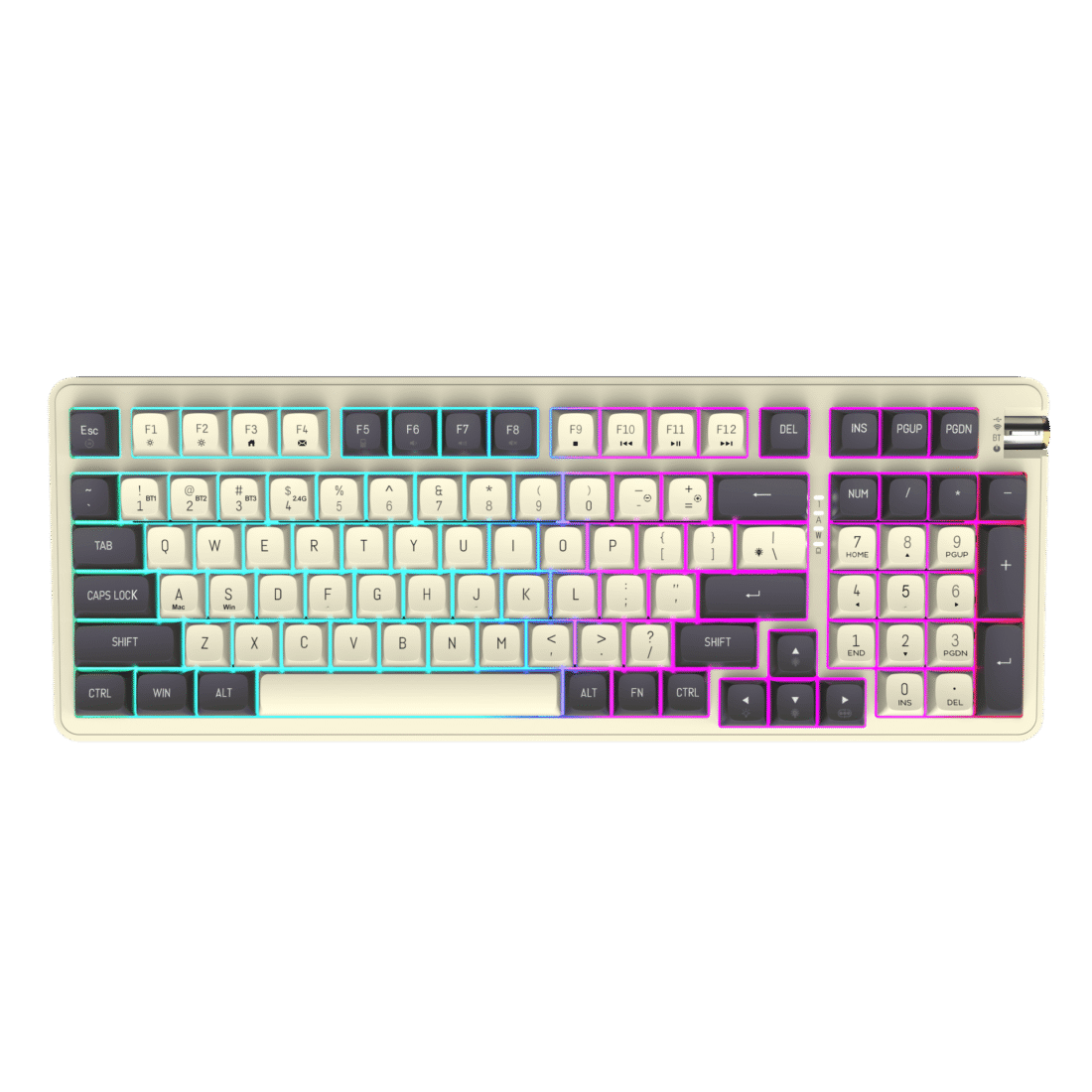 DARKFLASH DF98 Triple-Mode Mechanical Keyboard – 98-Key High